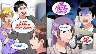 When the president's son who stole my girlfriend cut my contract, our biggest client... [Manga Dub]