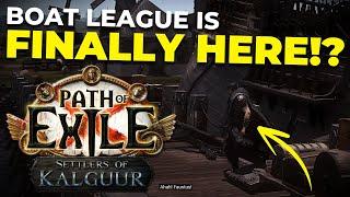 Path of Exile's Next Expansion Is POE 3.25 BOAT LEAGUE?!