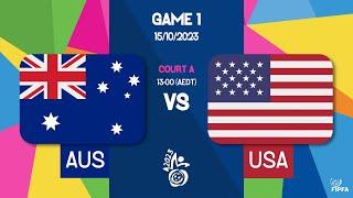 Australia vs USA - 2023 FIPFA Powerchair Football World Cup