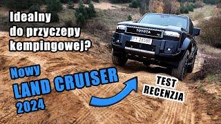 Nowy Land Cruiser 2024 - idealny do caravaningu? Test w mieście, trasie i terenie.