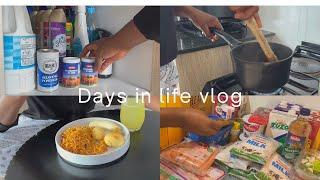 Days in my life | grocery shopping and organizing | fridge organization | life of a Kenyan boy