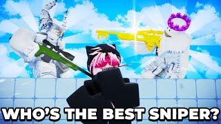 Who Is The BEST Sniper Player In Roblox Rivals?