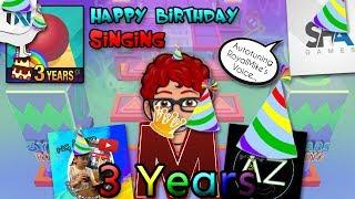 Rolling Sky Singing - 3 Years (Happy Birthday) ft. NG Adem, CalOZo & AZ