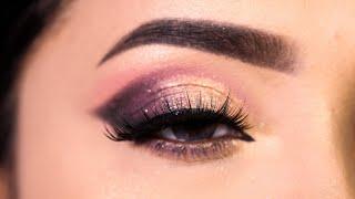 Very simple elegant Eyeshadow Look || Beginner’s Friendly Eye Makeup || Shilpa