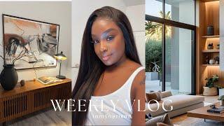 VLOG | DECORATING MY BEDROOM + NEW HOME DECOR + SHOP WITH ME