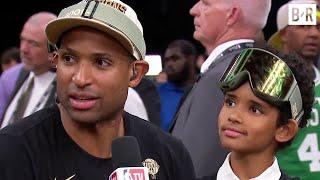 Al Horford Reacts to Winning an NBA Championship in His 17th Season | NBA GameTime