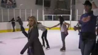 Robert Welkner & Hailey Bright Ice Skating // COIN-OP TV