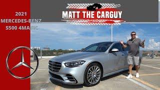 2021 Mercedes-Benz S500 Review and Test Drive | Matt The Car guy