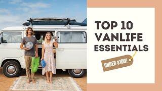 Vanlife Essentials Under $100! | Our Must-Have Items On The Road