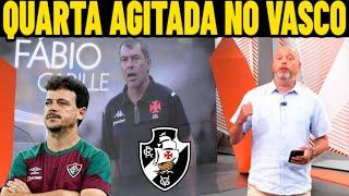 GLOBO ESPORTE VASCO | FERNANDO DINIZ NOVO TÉCNICO DO VASCO? QUARTA AGITADA NO VASCO DA GAMA