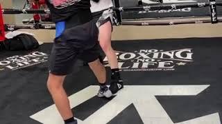 CANELO LIGHT SPARRING SEAN GARCIA