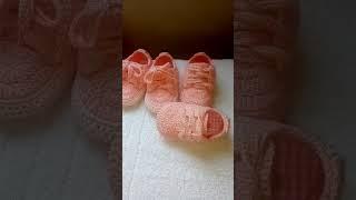 #tenis de crochê puro charme