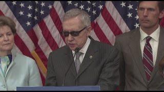 Sen. Harry Reid speaks about Homeland Security funding