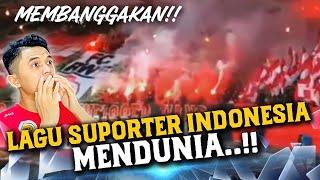  Lagu Suporter Indonesia Mendunia || Malaysia Reaction