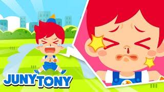 I Got a Boo-Boo at the Park | Play Safe Song | Safety Songs for Kids | JunyTony