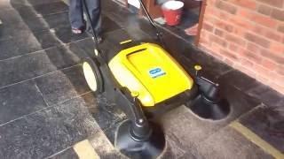 SWEEP MAN SWEEPING MACHINE VIDEO