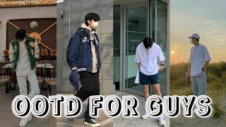 9 OUTFIT IDEAS  FOR GUYS  | OOTD FOR GUYS️ | CAKETAPIOCA 