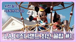 [Disneyland] LA 디즈니랜드 최신 꿀팁모음 - TIP #1 사전준비 (어플, 티켓, 숙소, 우선순위, 준비물, 금지사항)