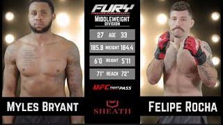 Fury CS 12 Myles Bryant vs Felipe Rocha