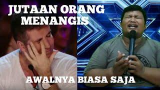 SEMUA JURI MENANGIS DENGAN LAGU TITIP RINDU UNTUK AYAH |XFACTOR GLOBAL| parodi|