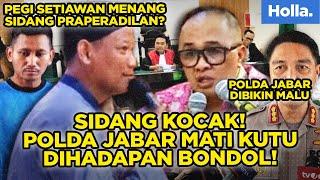 Sidang Kocak! Polda Jabar Mati Kutu Dihadapan Bondol! Pegi Setiawan Menang Sidang Praperadilan?