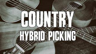 Country Hybrid Picking - Guitar Lesson Tutorial