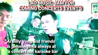 LAO MUSIC PR ACTICE  JAM FOR COMING UP CONCERTS EVENT'S practice with all the popular song