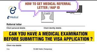 MEDICAL EXAMINATION BEFORE you apply for Australian visa #MedicalExamination #HapID