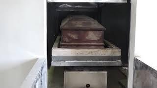 Cremation With Wood Coffin（empty coffin for demonstration）