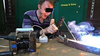 Easy Welding machine DIY !  Cheap, Simple, Compact!