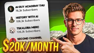 F**k it, Here Are 7 YouTube Automation Channels That Make $20k/month