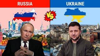 Today's Video Russia vs Ukraine || Country Comparison 2025 || Versus Kingdom