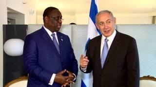 PM Netanyahu Meets President of Senegal Macky Sall