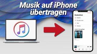 Musik auf iPhone übertragen mit iTunes (iOS17)
