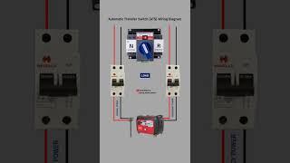 Automatic Transfer Switch Connection. #shorts | #electrical | Excel Electric |