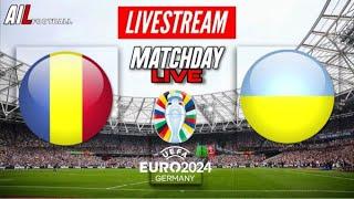 EURO 2024 | ROMANIA vs UKRAINE Live Stream International Football Commentary #HUNSWI