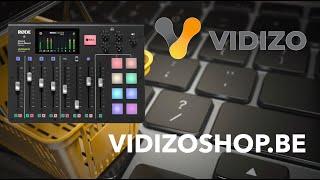 RODE CASTER PRO by Vidizoshop.be #rode #rodecasterpro #vidizoshop