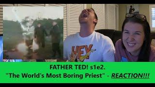 Americans React | FATHER TED | The World's Most Boring Priest | Season 1 Episode 2 | REACTION