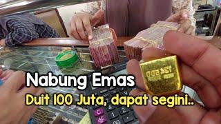 NABUNG EMAS LAGI, BUAT BANGUN RUMAH ‼️ 100 JUTA DAPAT SEGINI..