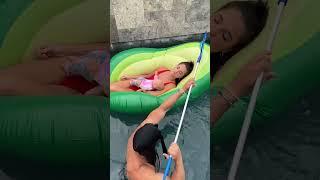 SCARIEST POOL PRANK #prank