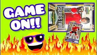 GAME ON!! 2023-24 Upper Deck Series 2 Hockey Hobby Box Break #1 (2024)
