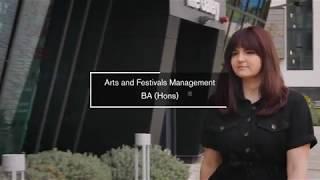 Emma Darling talks about Arts and Festivals Management BA (Hons) at DMU