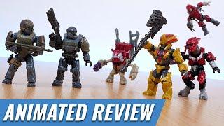 Banished Garrison - Animated Review (Halo Mega Construx)