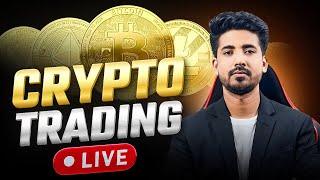 Live Crypto And Gold Trading | 12 Jan | #goldtrading #cryptotrading #bitcoin