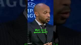 Thierry Henry picks Bergkamp over Messi 