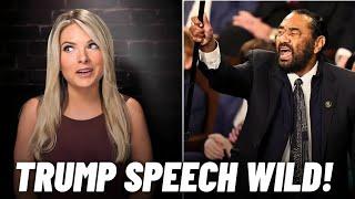 Dem Congressman Al Greene KICKED OUT During Trump's Speech in Tense Showdown!!