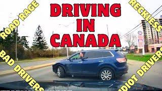 DRIVING IN CANADA - Road Rage, reckless driving, idiot drivers, bad drivers --- part 1