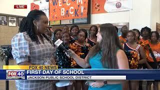 WDBD's Holly Emery interviews Callaway HS Principal Shemeka McClung