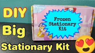 BIG Frozen Stationery Kit  Homemade Stationery Kit! Diy Frozen Stationery Kit 