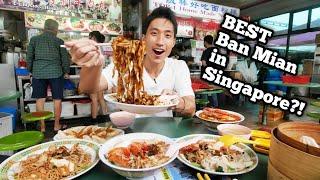 BEST BAN MIAN in Singapore?! | Legendary Ban Mian Mukbang at Beauty World! | Singapore Street Food